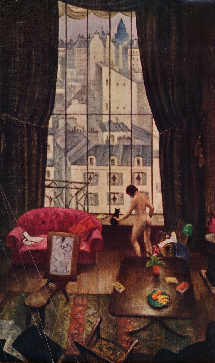 Studio Montparnassessa, vuodelta 1926, 1935. tekijältä Christopher Richard Wynne Nevinson