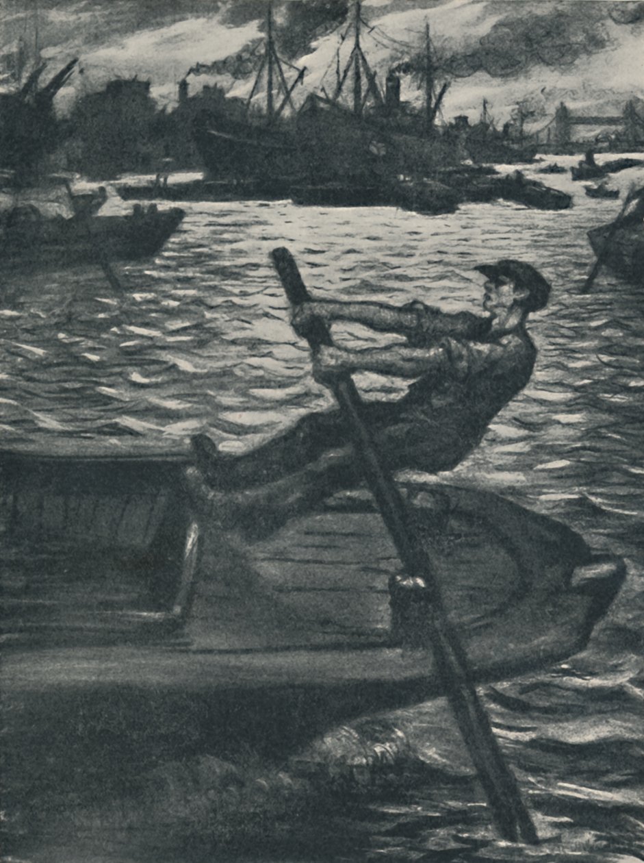 Proomu, 1920 tekijältä Christopher Richard Wynne Nevinson