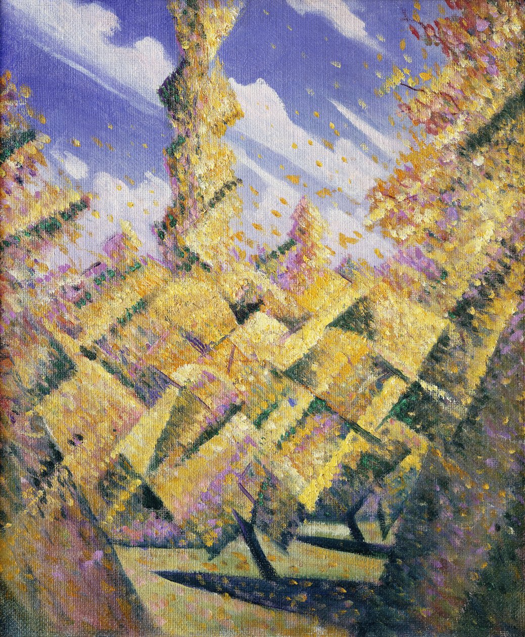 Neljä vuodenaikaa: Syksy, noin 1919 tekijältä Christopher Richard Wynne Nevinson