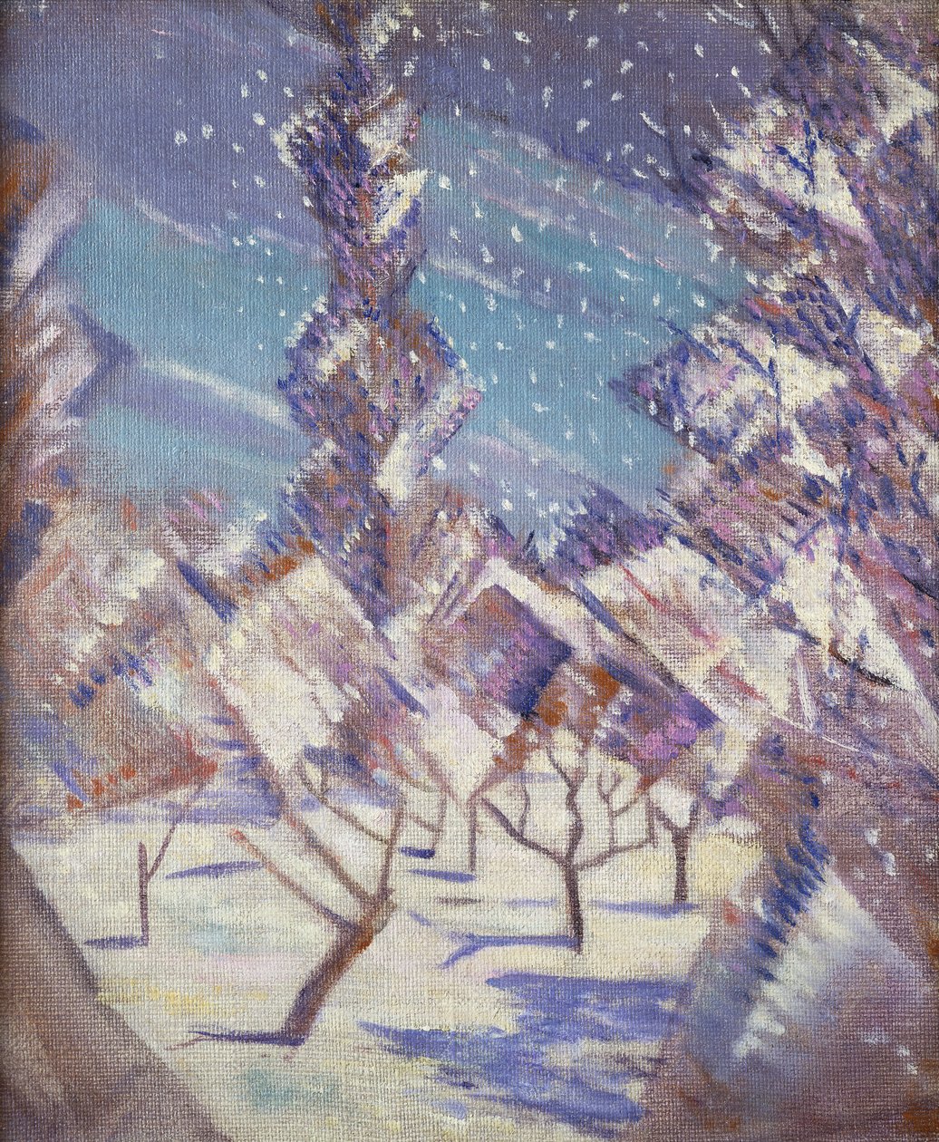 Neljä vuodenaikaa: Talvi, noin 1919 tekijältä Christopher Richard Wynne Nevinson