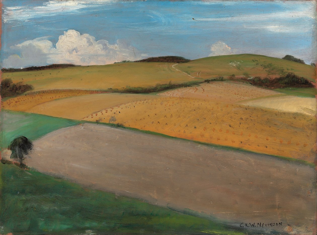 The Trundle Goodwoodissa, 1930-luku tekijältä Christopher Richard Wynne Nevinson