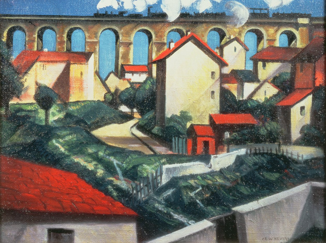 Huonekalut ja erilaiset esineet 1100- ja 1300-luvuilta tekijältä Christopher Richard Wynne Nevinson