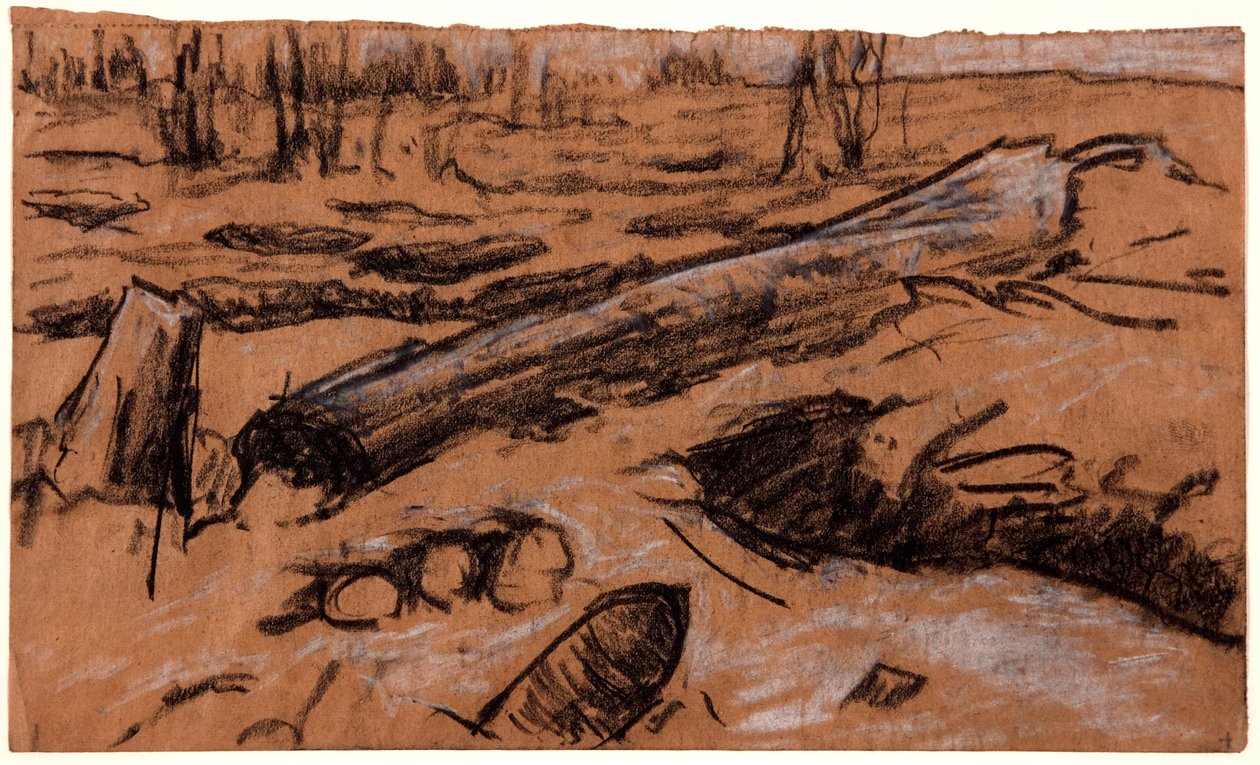 Kaatunut puu, vuodelta 1914. tekijältä Christopher Williams