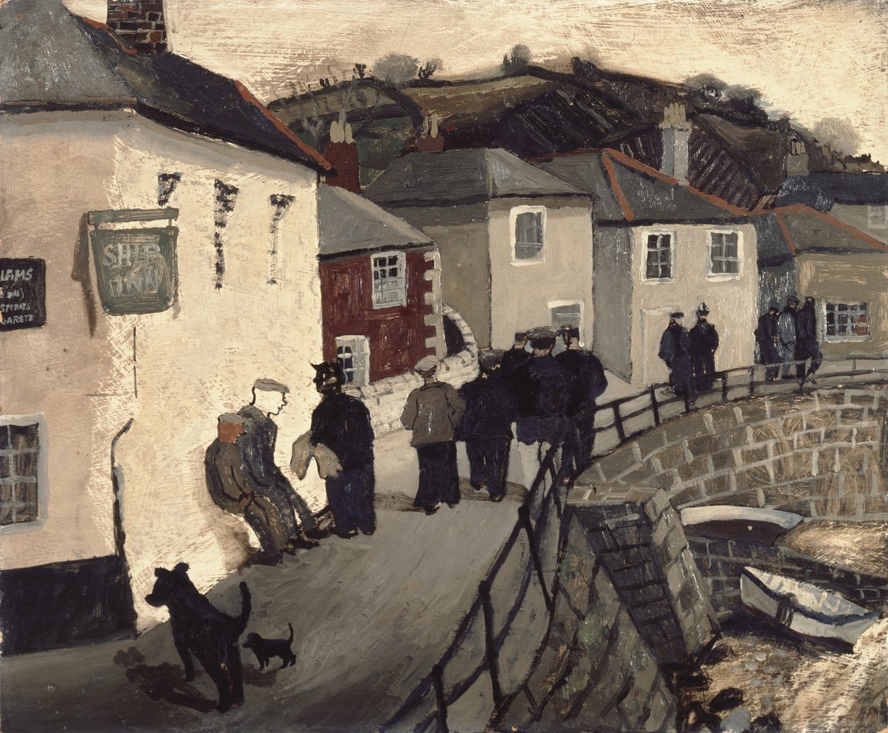 Ship Inn, Mousehole tekijältä Christopher Wood