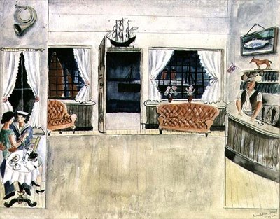 Ship Innin baari, St. Ives tekijältä Christopher Wood