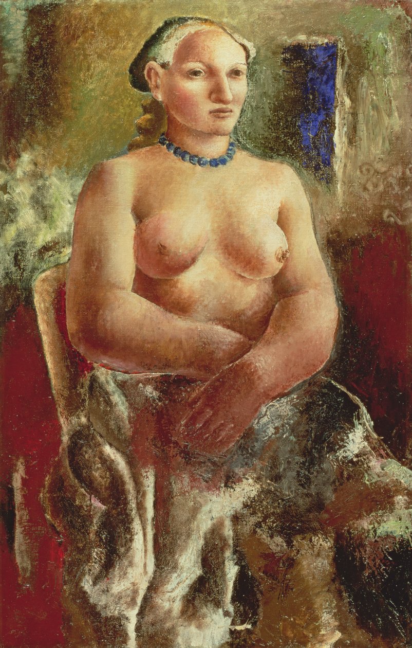 Sininen kaulakoru, 1926 tekijältä Christopher Wood