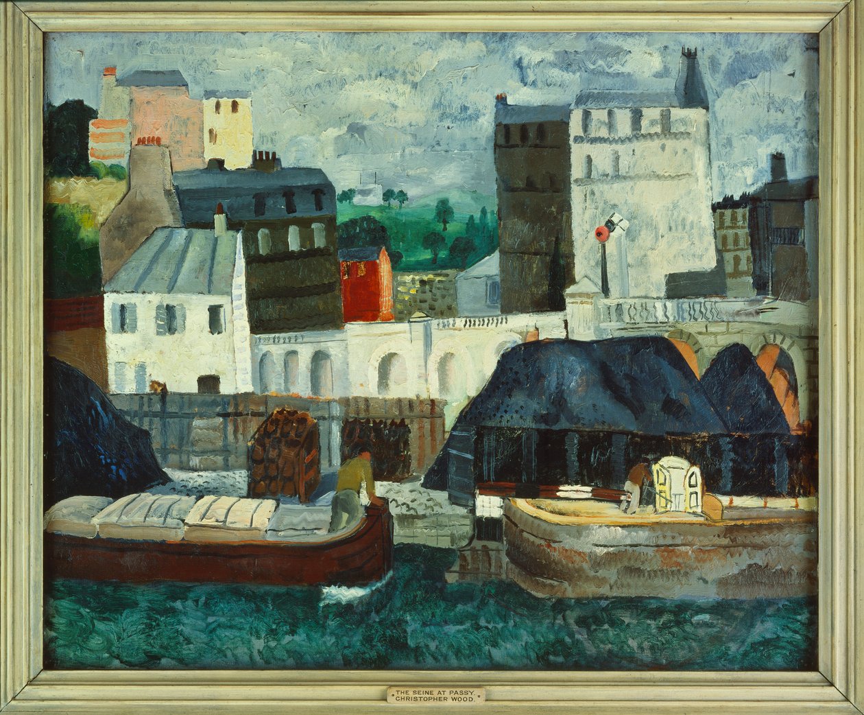 Seine Passyssa, huhti-toukokuu 1928 (öljy kankaalle) tekijältä Christopher Wood