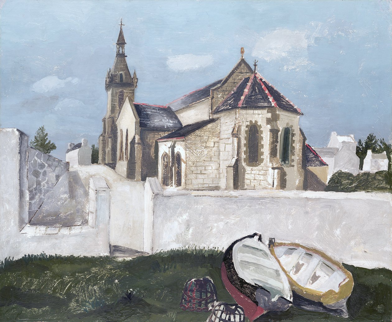 Treboulin kirkko, Bretagne tekijältä Christopher Wood
