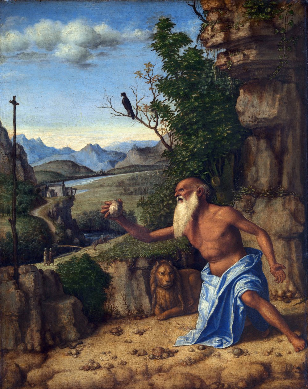 San Girolamo nel deserto (Cima da Conegliano Londra) tekijältä Cima da Conegliano