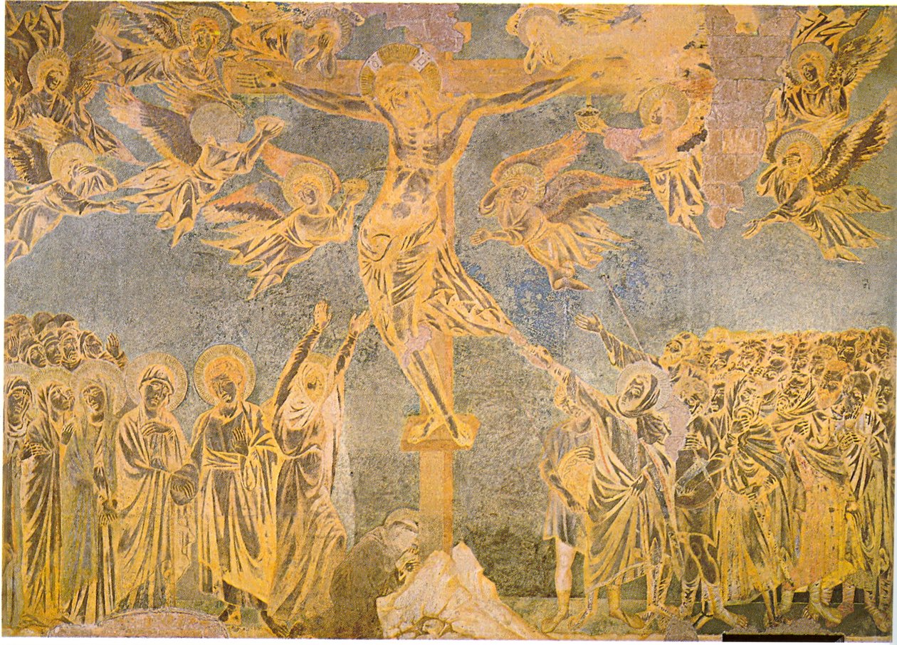 vasen ristiinnaulitseminen tekijältä Cimabue