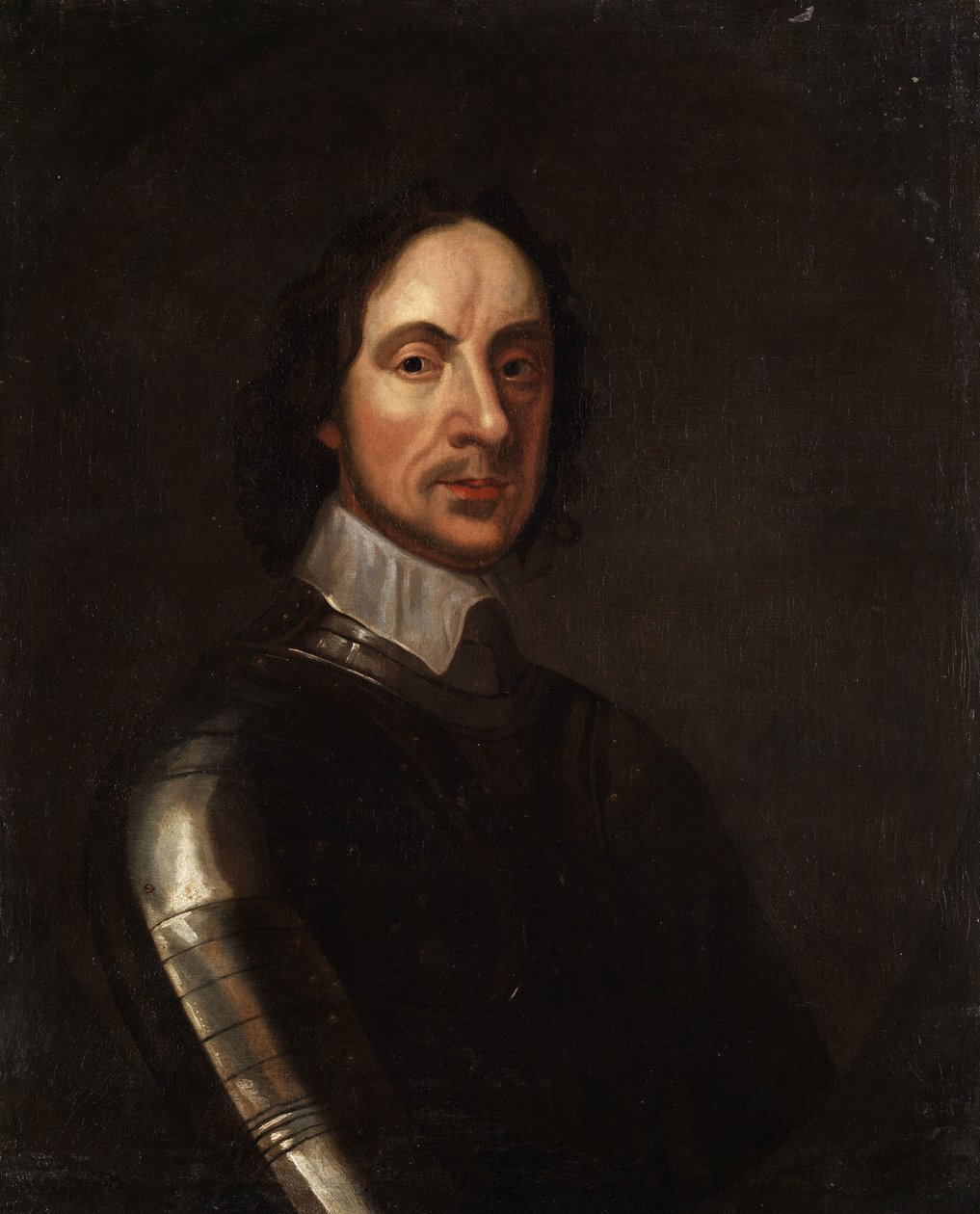Oliver Cromwell tekijältä Circle of Adriaen Hanneman