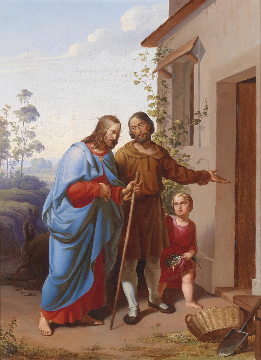 Christus on vapaaehtoinen tekijältä Circle of Eduard von Engerth