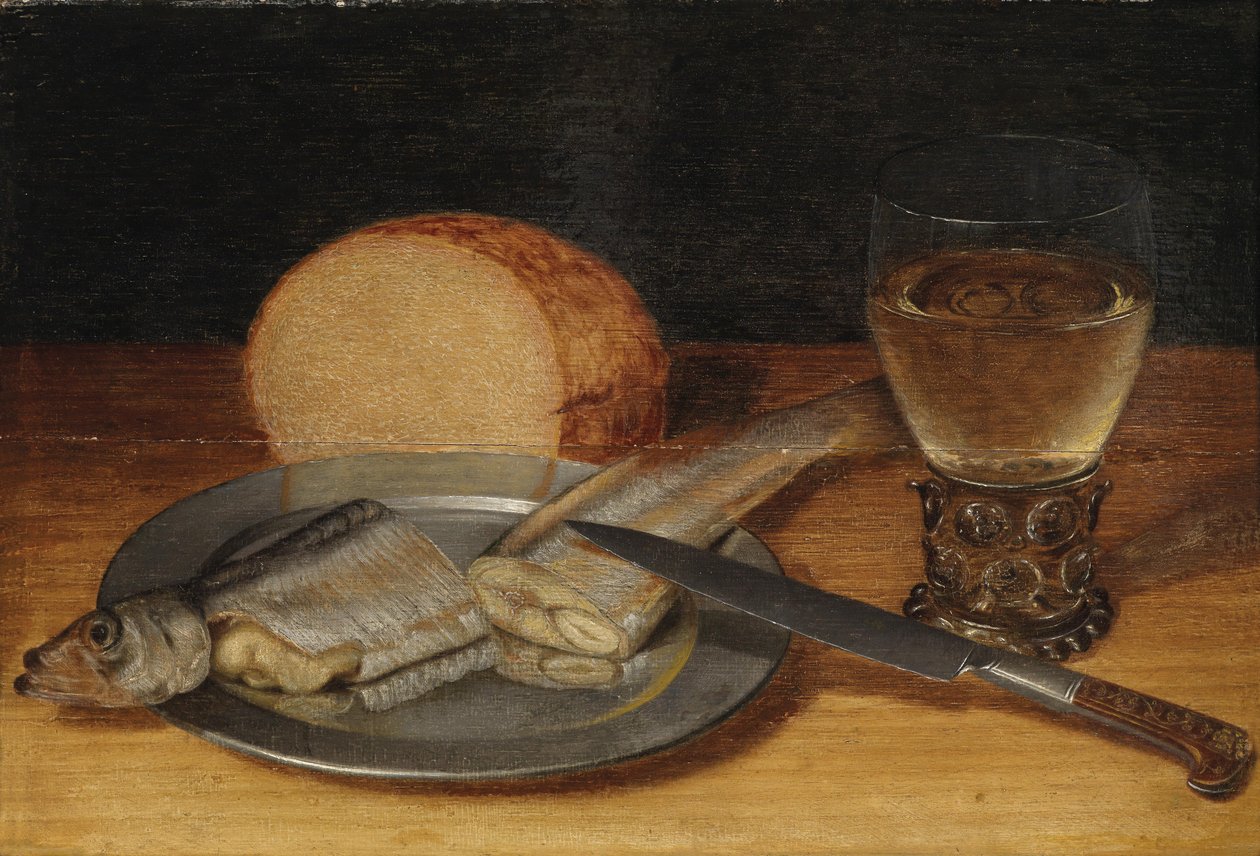 Fastenstillleben tekijältä Circle of Georg Flegel