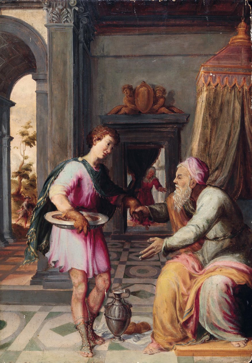 Isaak ja Jakob tekijältä Circle of Prospero Fontana