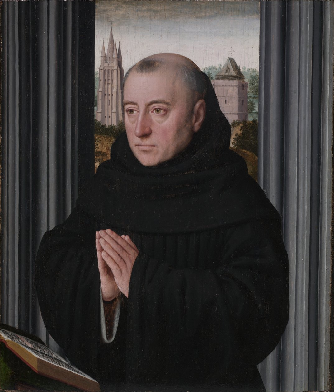Munkin muotokuva tekijältä Circle of Gerard David