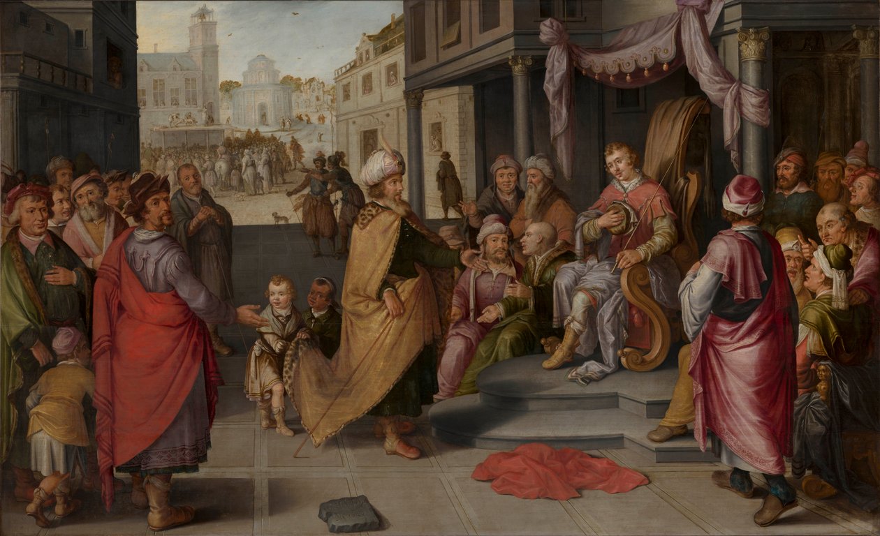 Kambyksen tuomio, 1620. tekijältä Claes Jacobsz van der Heck