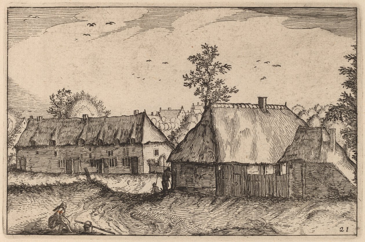 Suuret vajat tekijältä Claes Jansz Visscher after Johannes van Doetechum, the Elder after Lucas