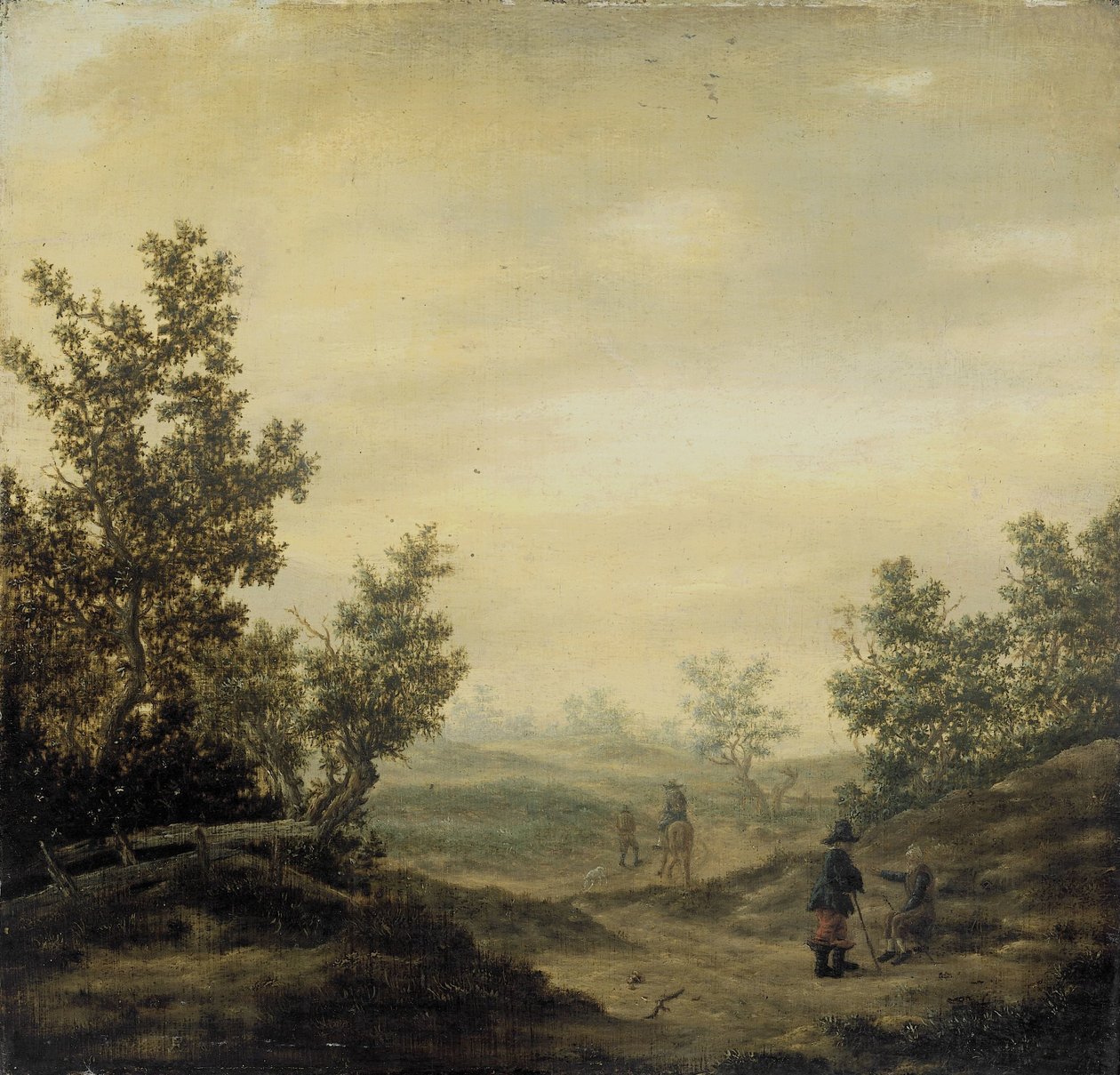 Tie Dyyneissä tekijältä Claes van Beresteyn (attributed to)