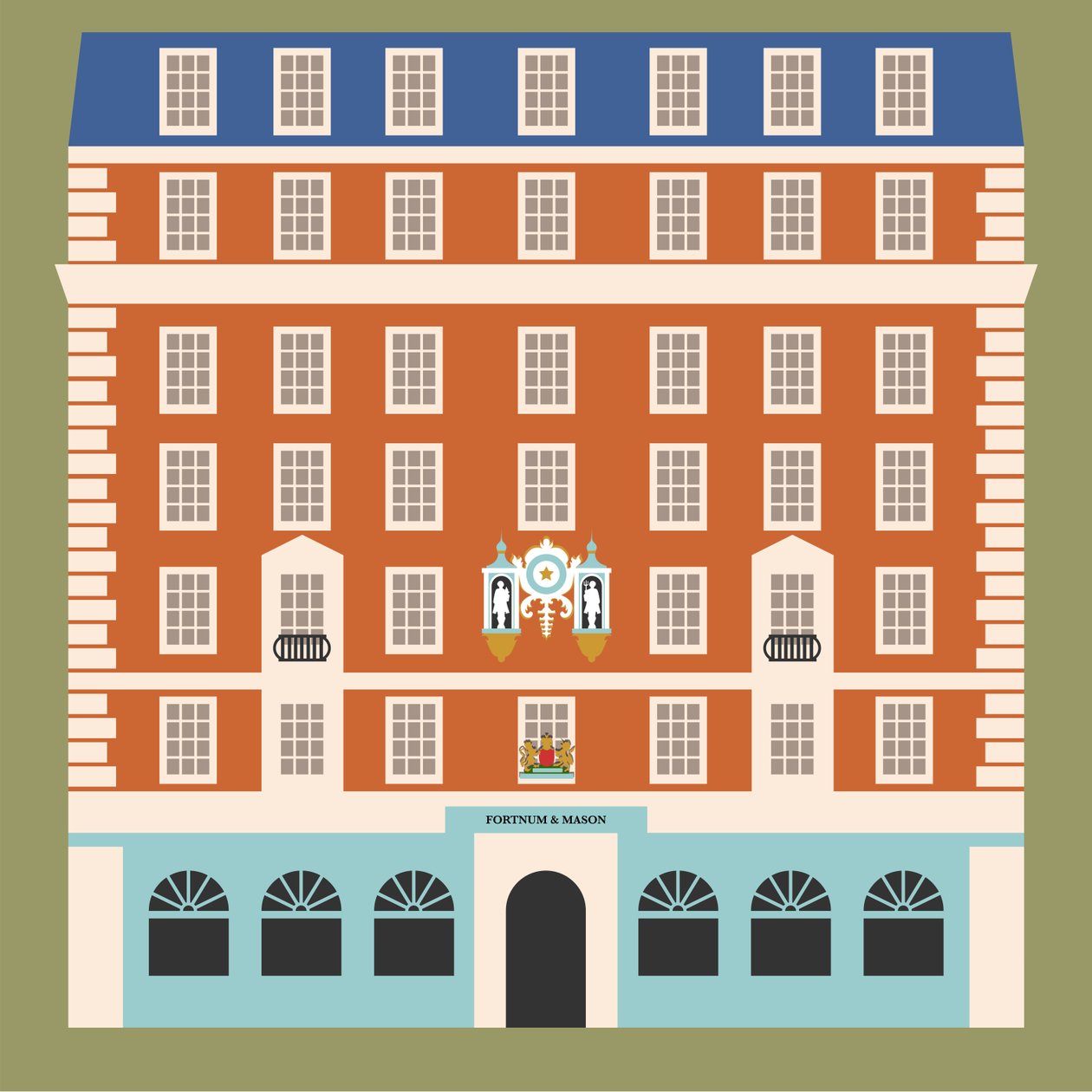 Fortnum ja Mason, Piccadilly tekijältä Claire Huntley