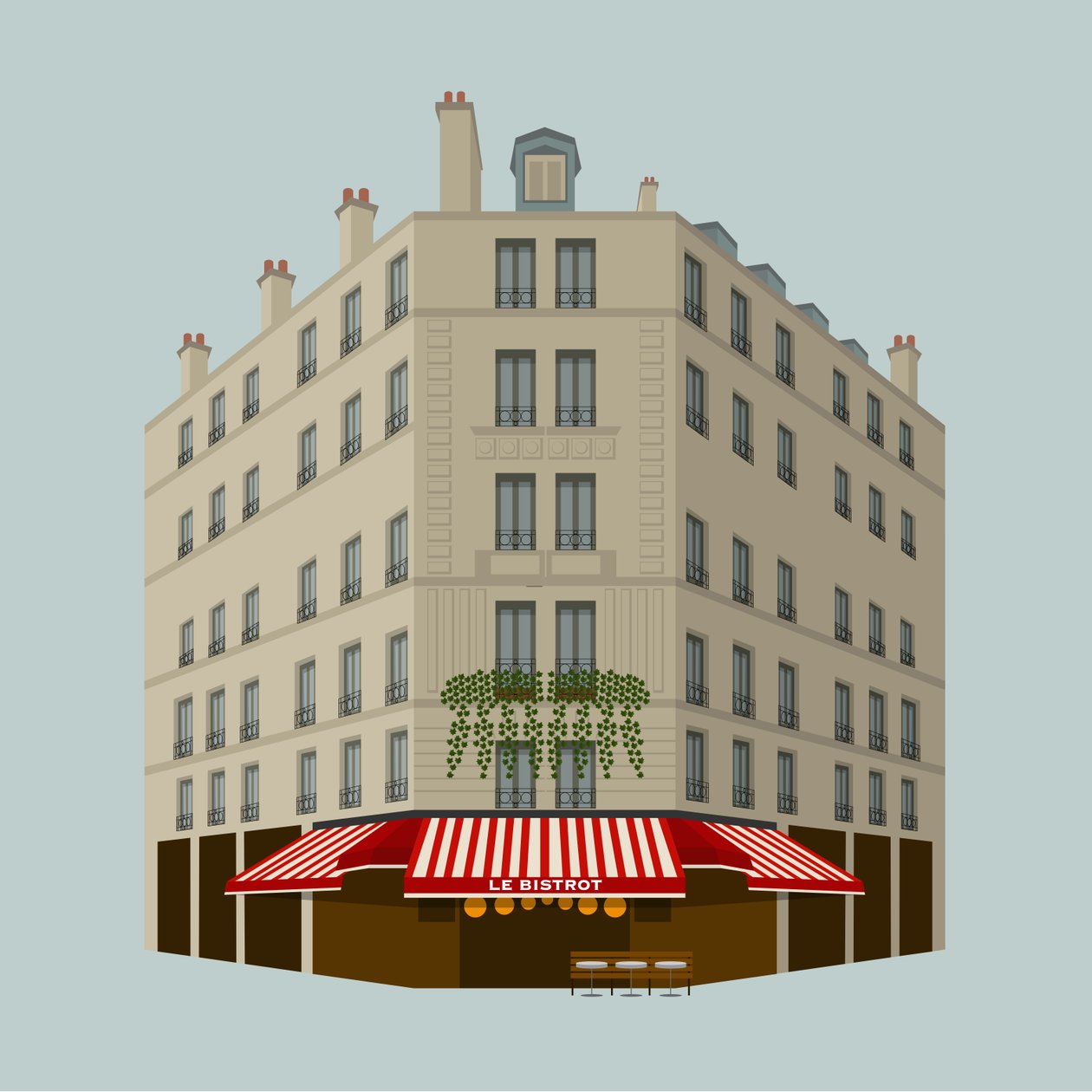 Le Bistrot tekijältä Claire Huntley