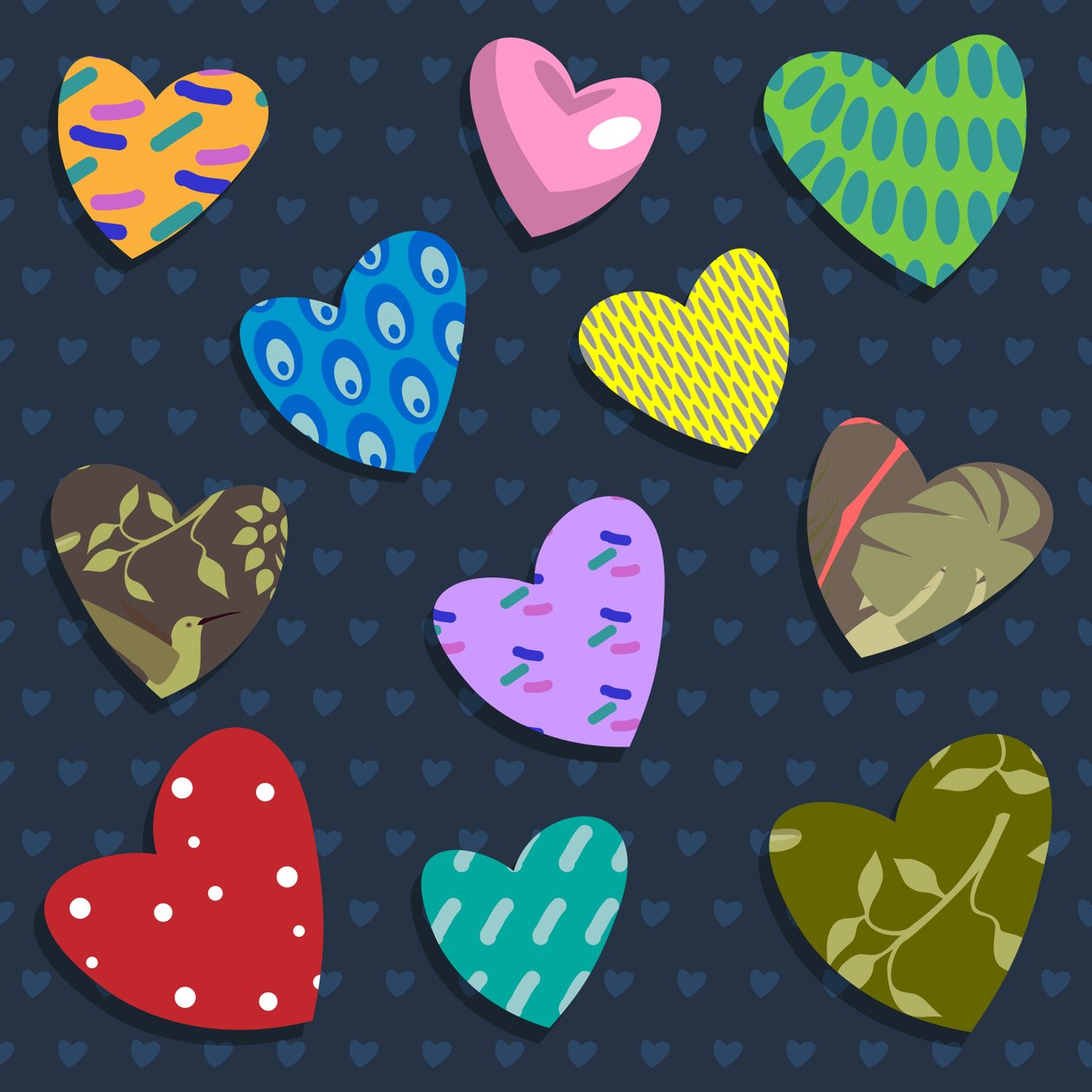 Love Hearts tekijältä Claire Huntley