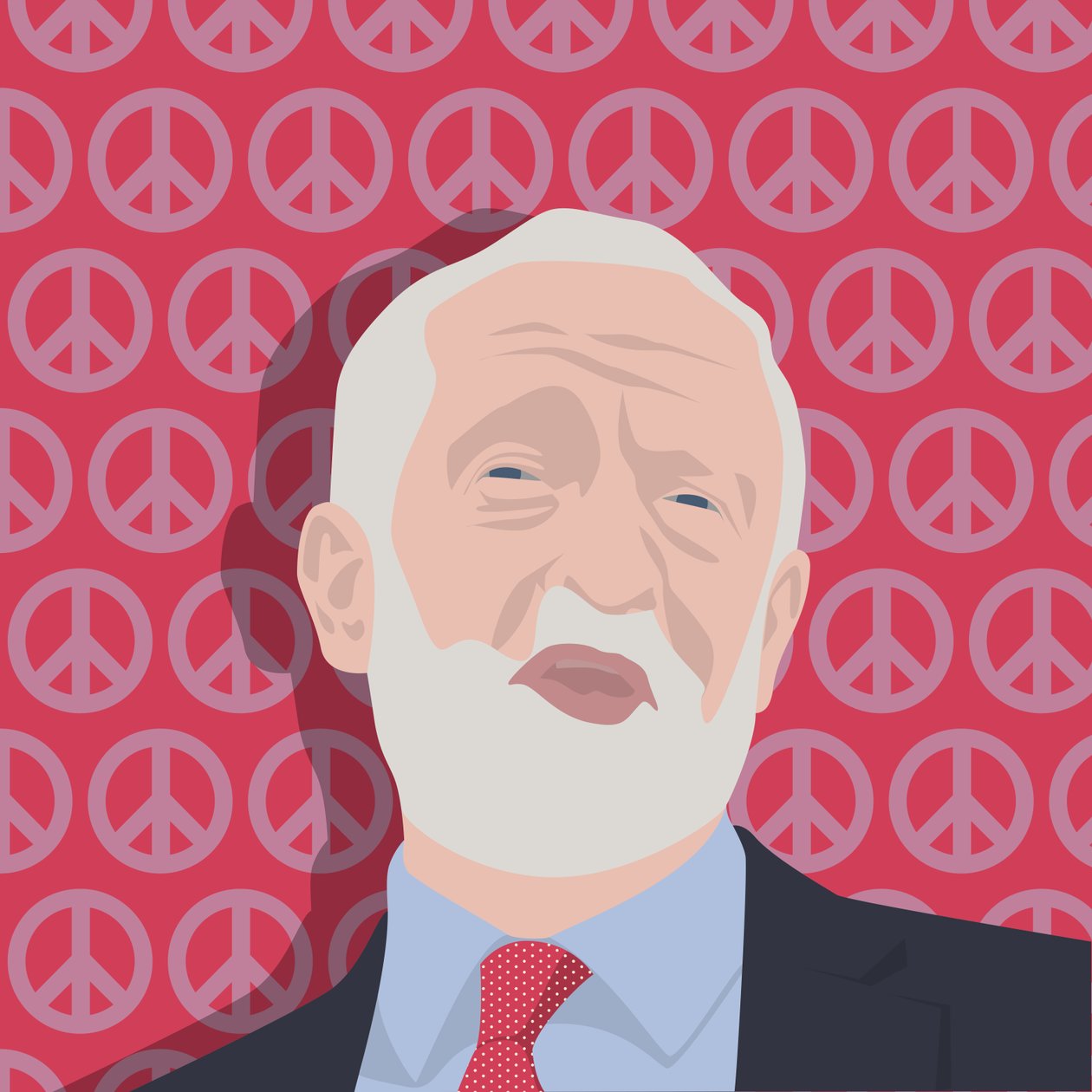 Jeremy Corbynin muotokuva tekijältä Claire Huntley