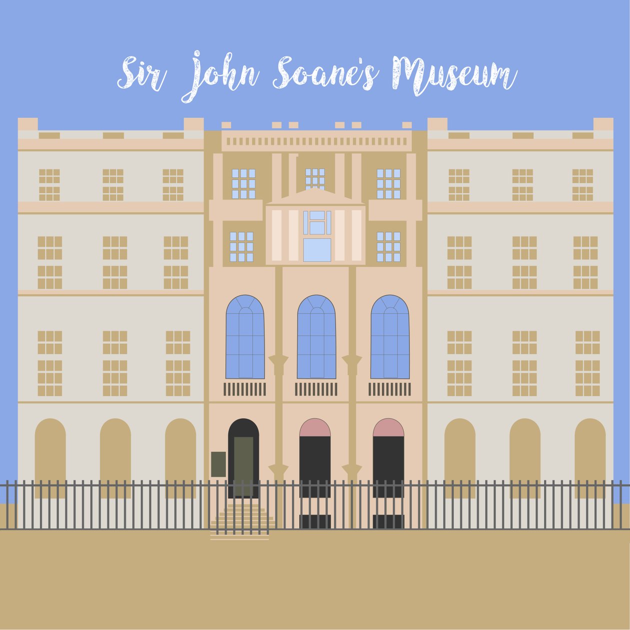 Sir John Soanesin museo tekijältä Claire Huntley