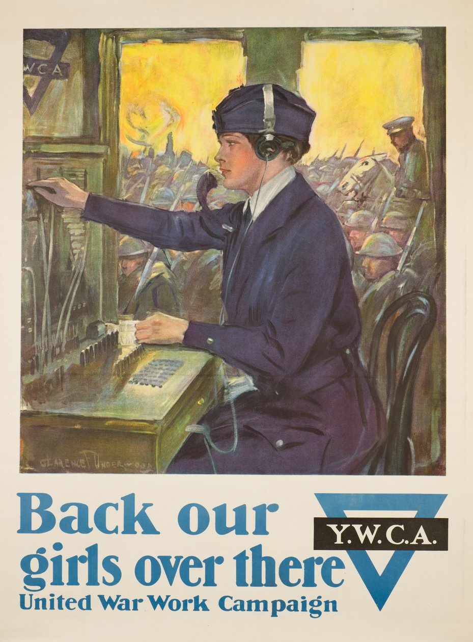 Takaisin tyttömme sinne, 1918 tekijältä Clarence F. Underwood