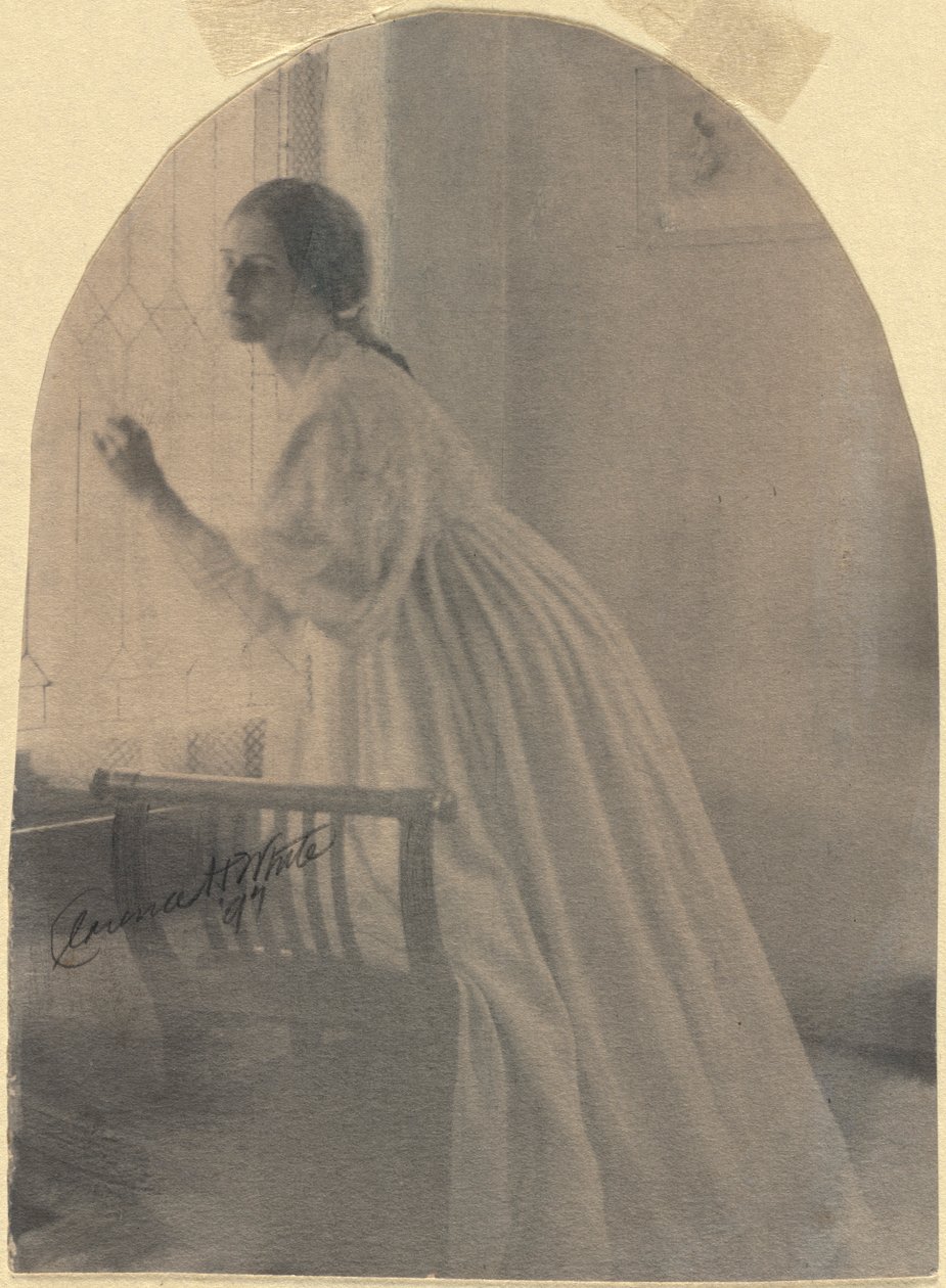Ikkunan vieressä, 1896. tekijältä Clarence H. White