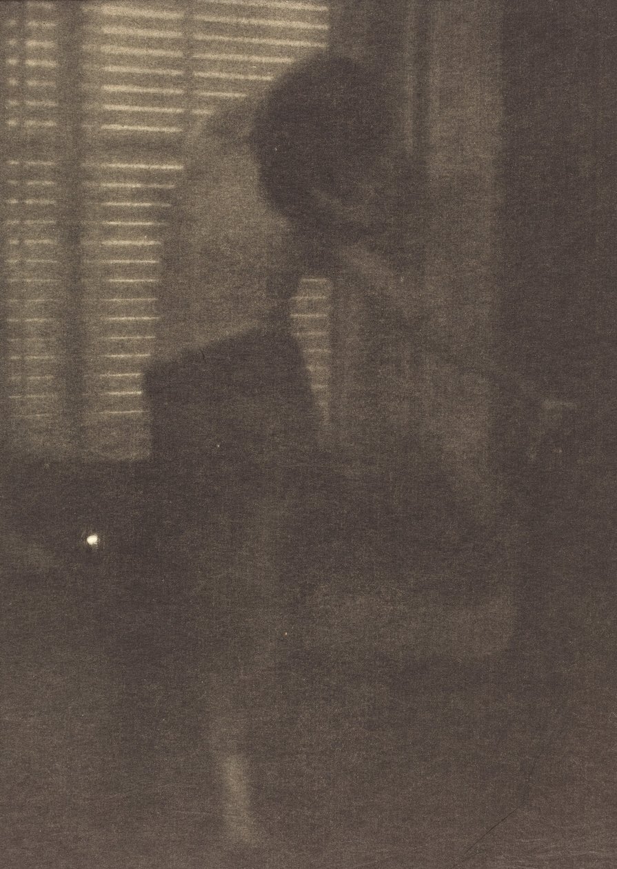 Malli New Yorkin studiossa, n.1915 (kuva). tekijältä Clarence Henry White