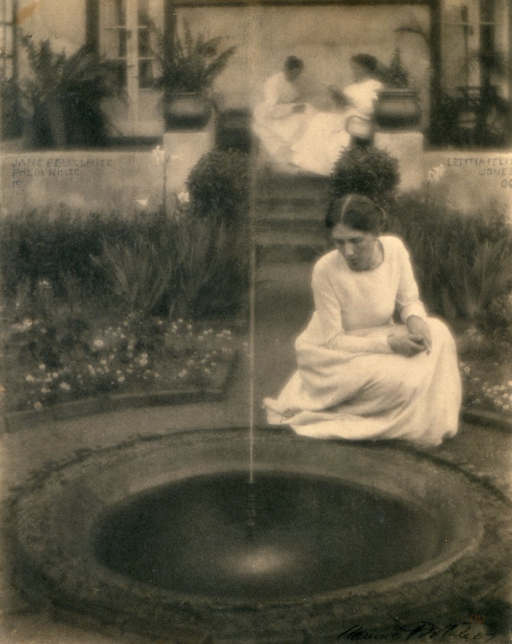 Lähde (platinapainatus) tekijältä Clarence Henry White