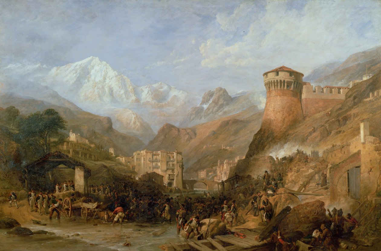 Rovereton taistelu, 4. syyskuuta 1796, 1851 tekijältä Clarkson Frederick Stanfield