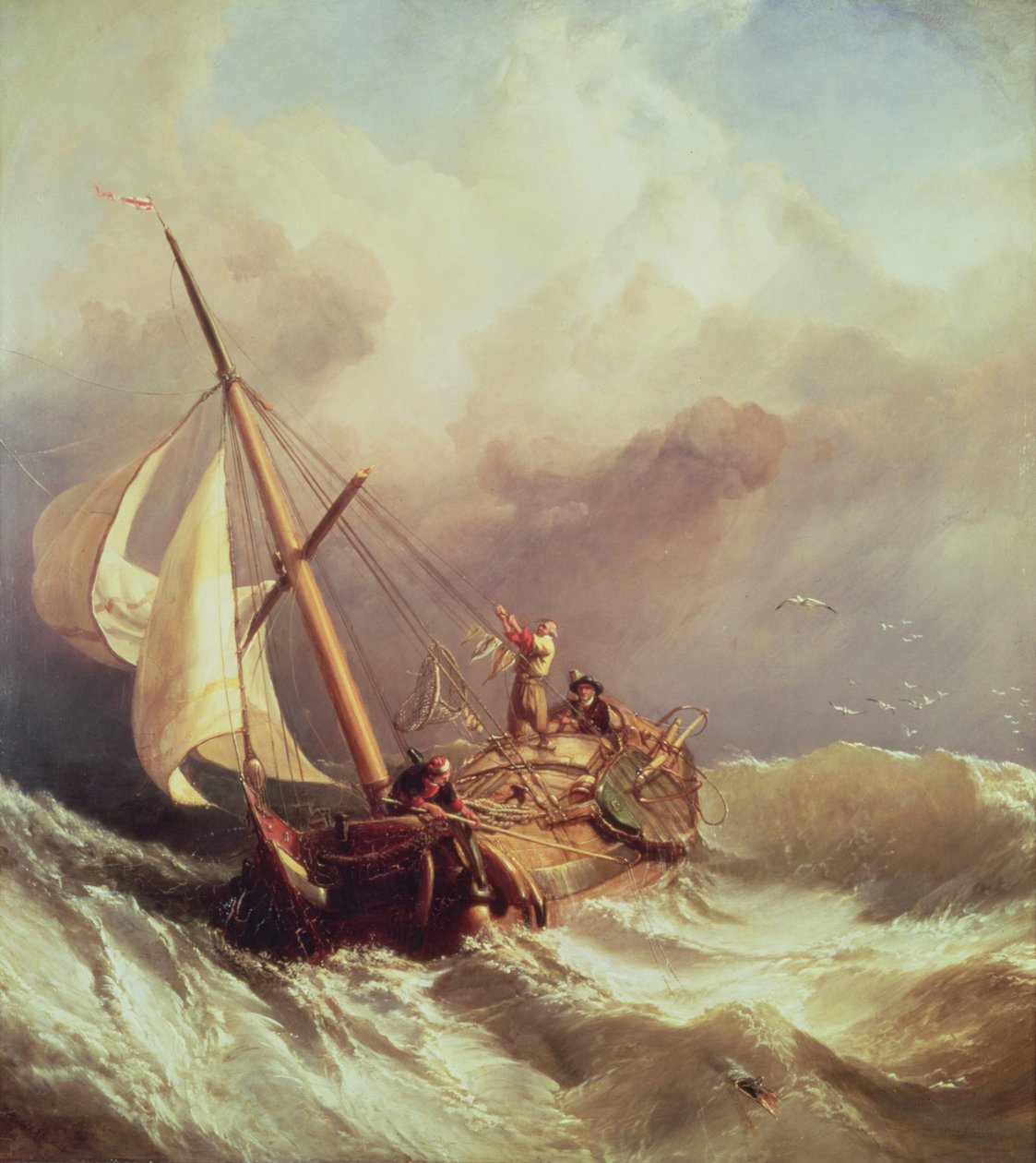 Dogger Bankissa, 1846 tekijältä Clarkson Frederick Stanfield