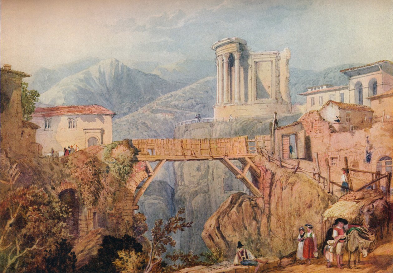 Tivoli, 1833 tekijältä Clarkson Stanfield