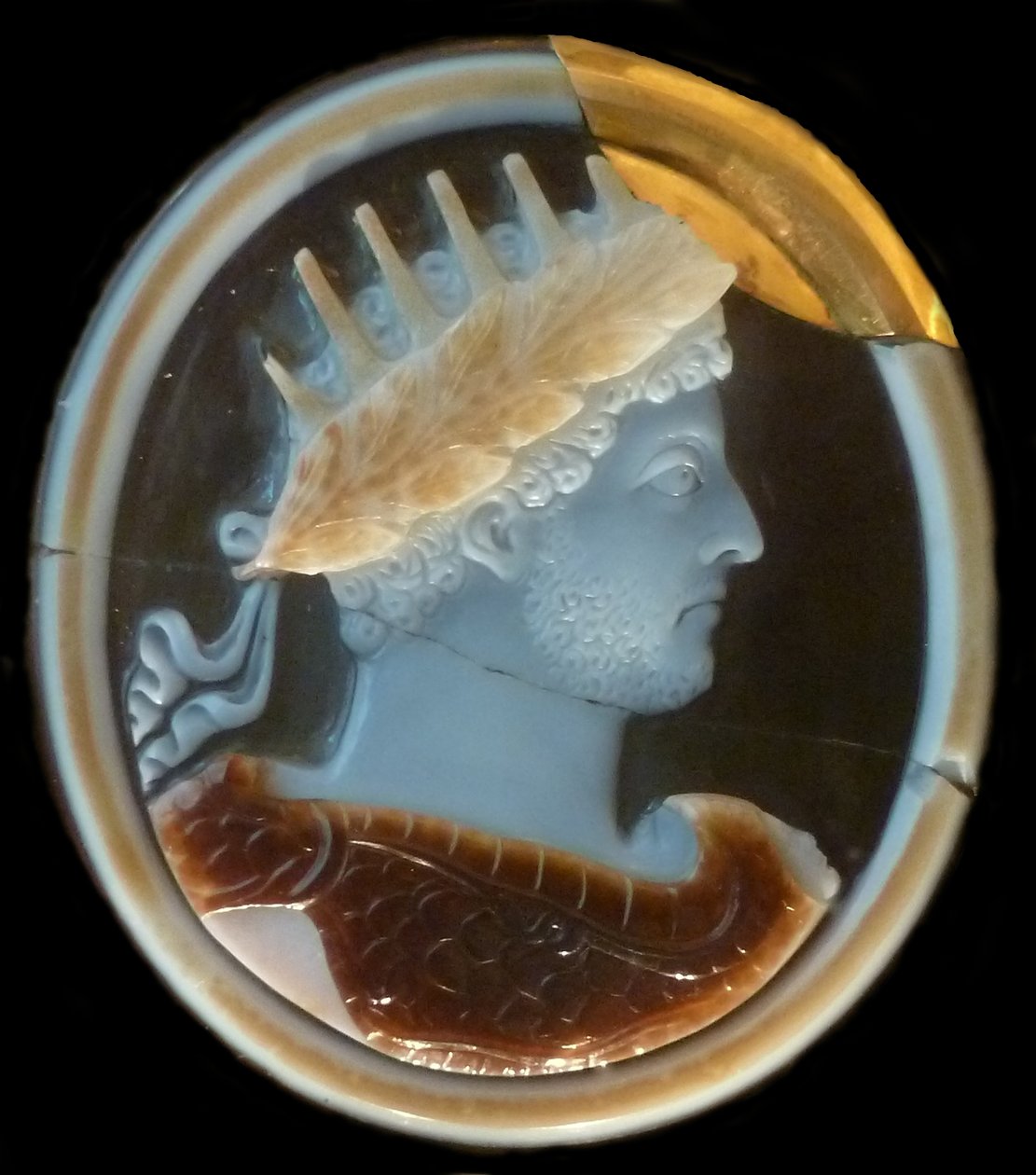 Keisari Commodus Cameo tekijältä Classical Antiquities