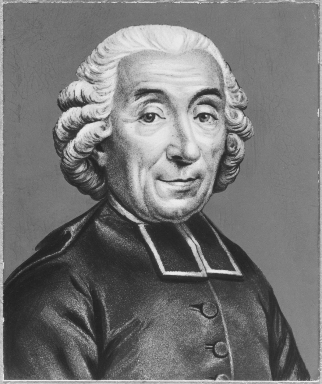 Gabriel Bonnot de Mablyn muotokuva tekijältä Claude Dominique Vinsac