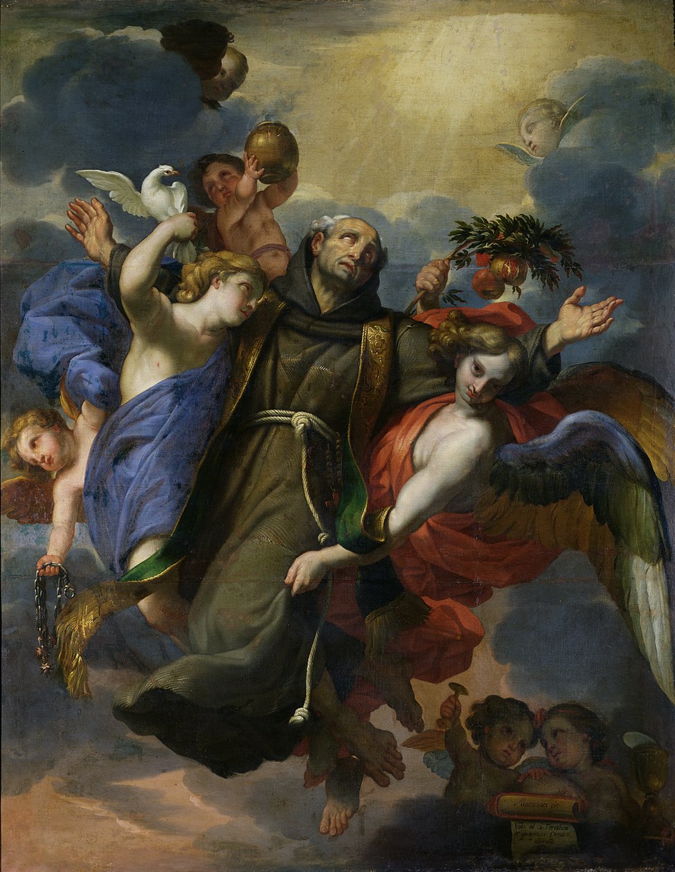 Pyhän Pietarin Alcantaralaisen ekstaasi (1499-1562) tekijältä Claude Francois