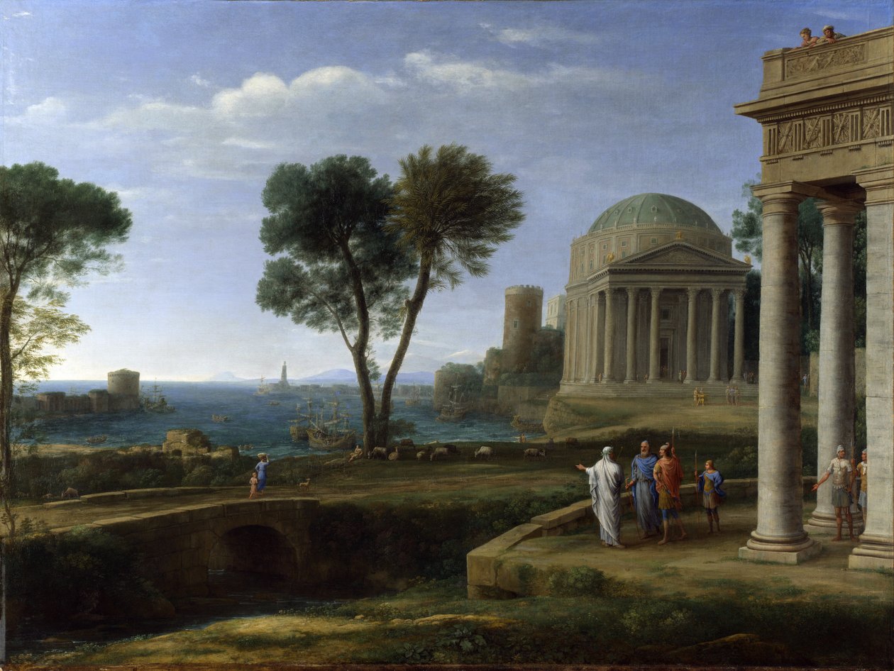 Aeneas Delosissa tekijältä Claude Lorrain