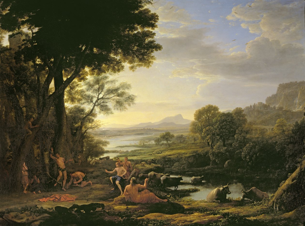 Apollo nylkee Marsyasin tekijältä Claude Lorrain