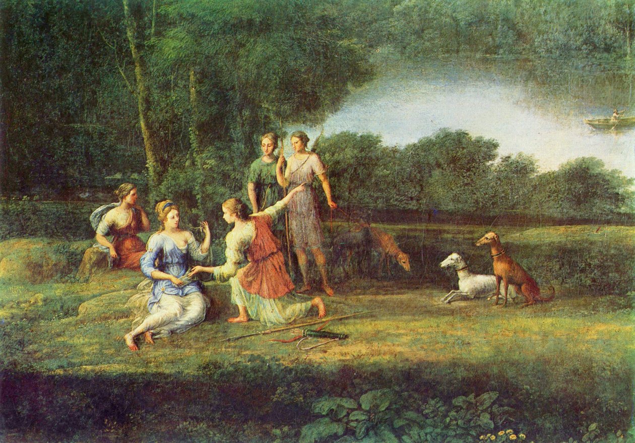 Egeria hämmästyttävä Numa tekijältä Claude Lorrain