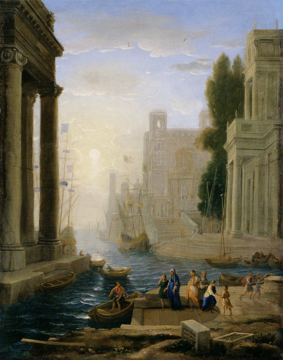 Pyhän Paulan nousu tekijältä Claude Lorrain