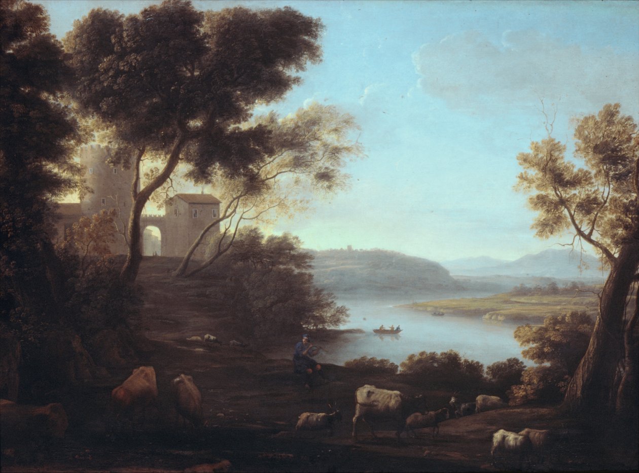 La campiña romana tekijältä Claude Lorrain