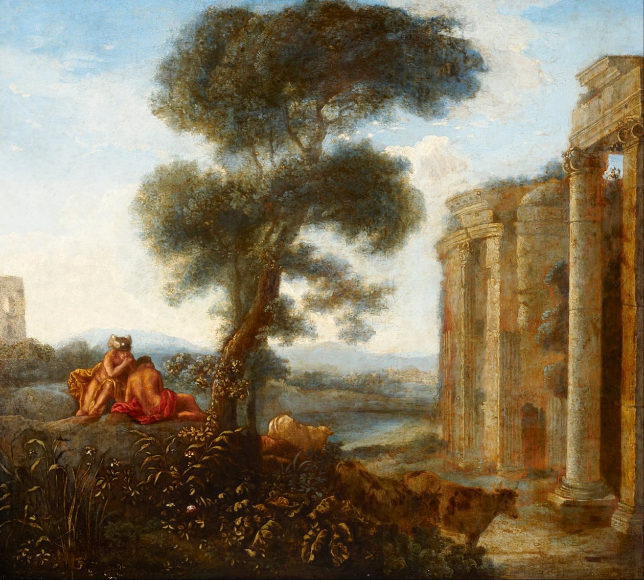 Merkurius ja Argus tekijältä Claude Lorrain