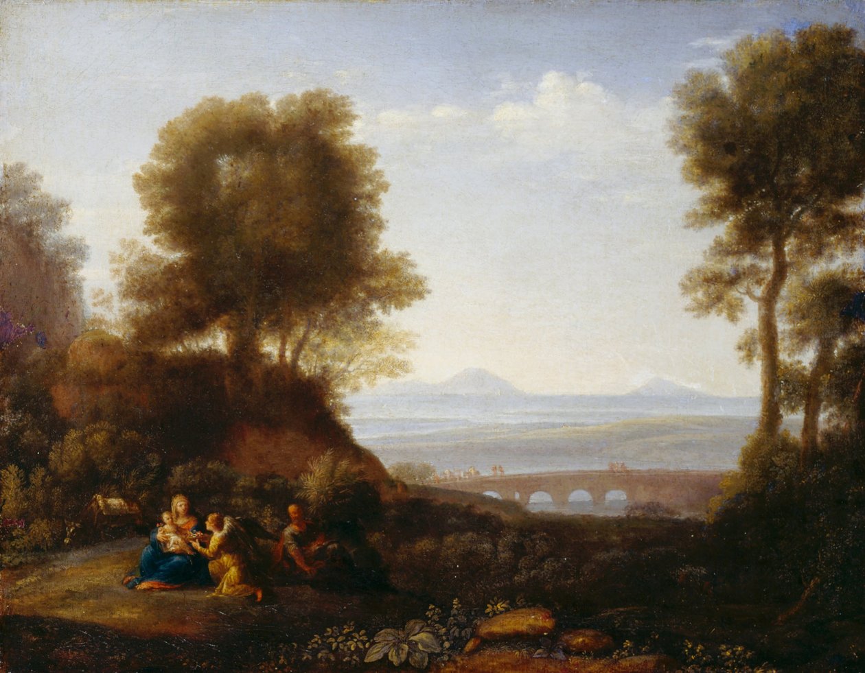 Lepää lennolla Egyptiin tekijältä Claude Lorrain