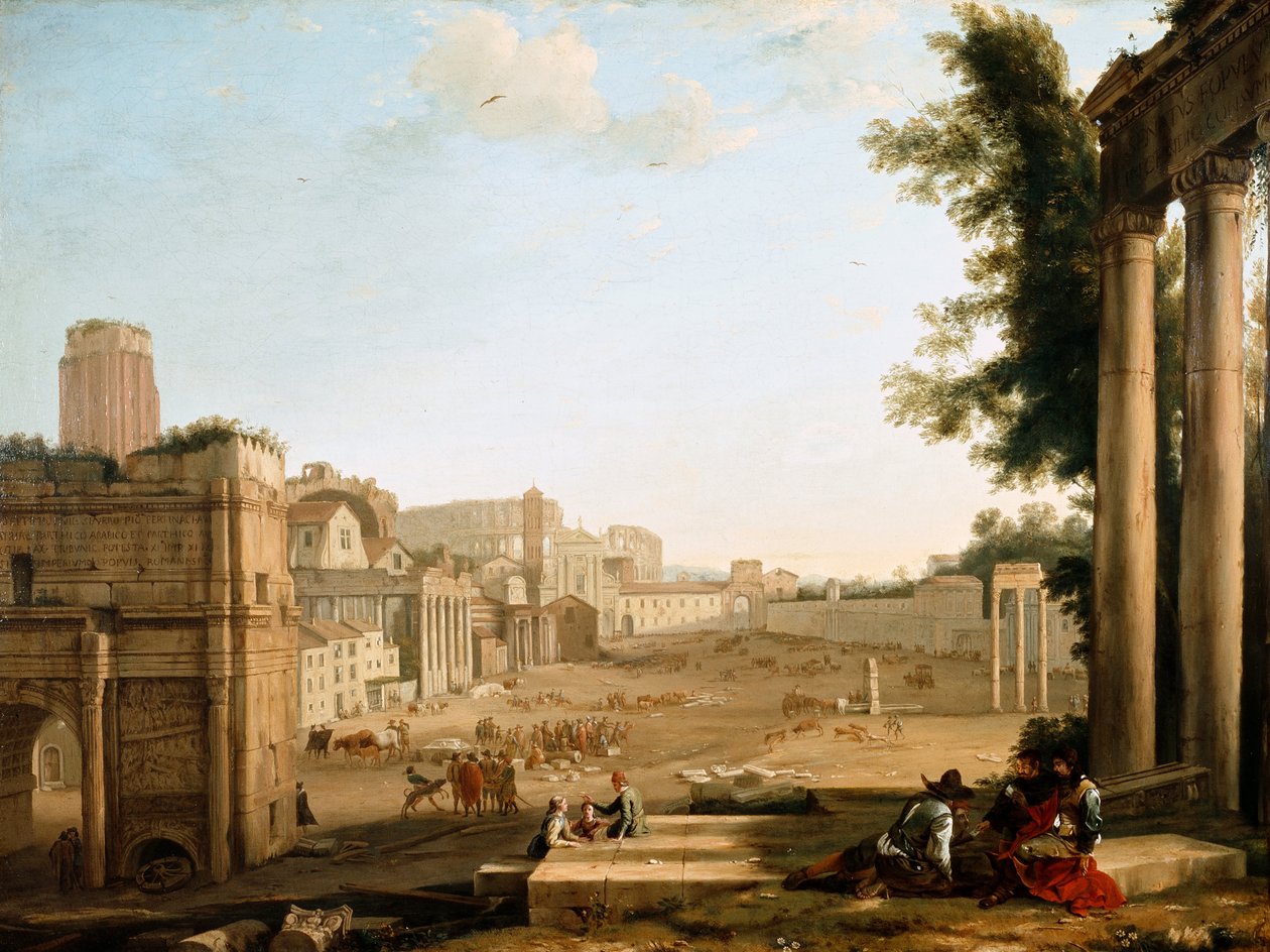 Campo Vaccino, Rooma tekijältä Claude Lorrain
