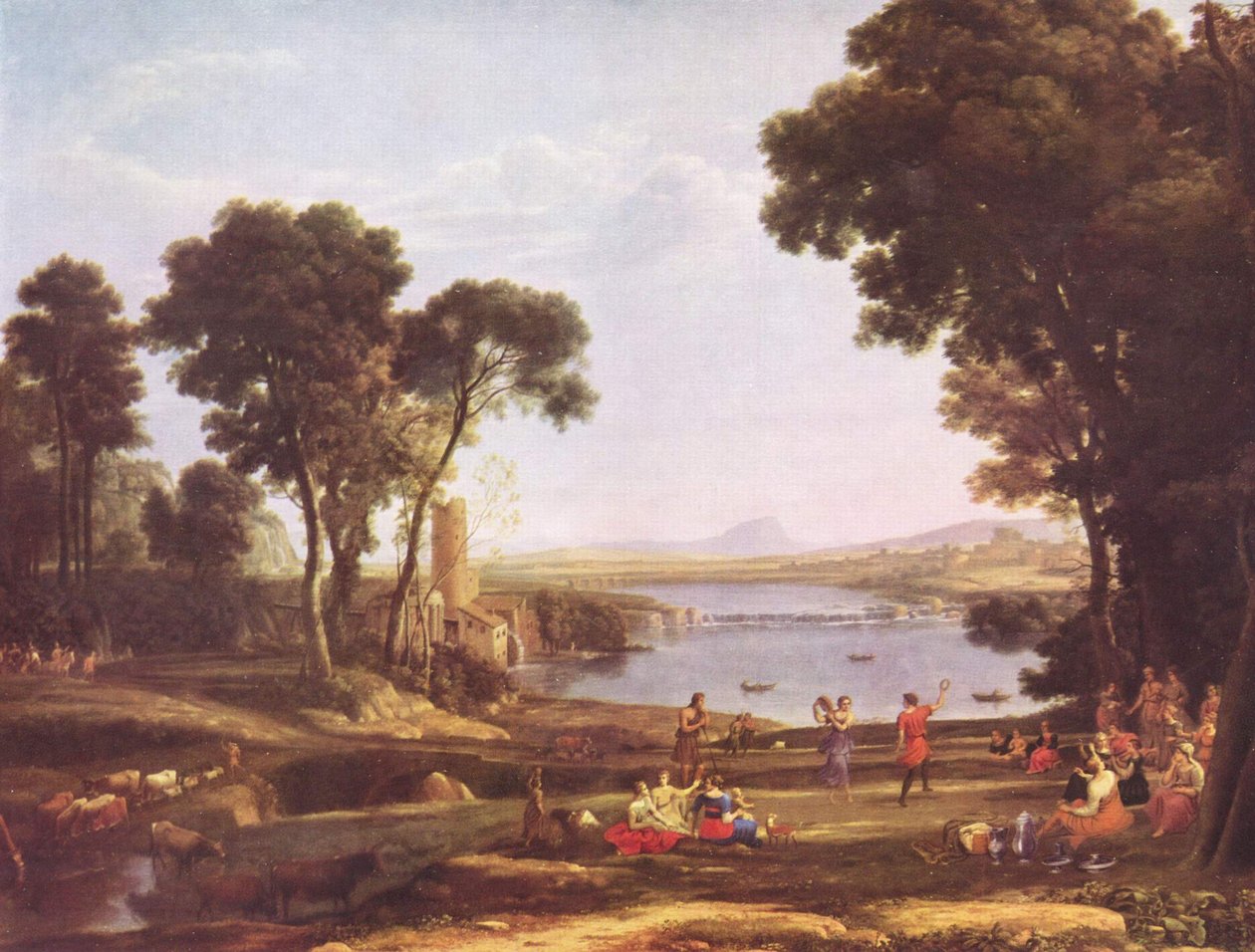 Iisakin ja Rebeccan avioliitto tekijältä Claude Lorrain
