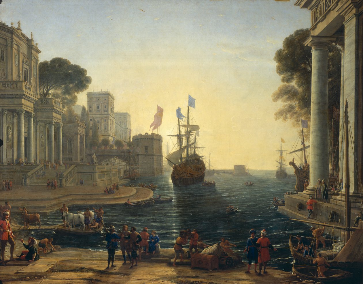 Ulysses palauttaa Chryseisin isälleen tekijältä Claude Lorrain