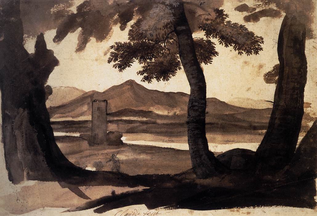 Näkymä Campagnalle tekijältä Claude Lorrain