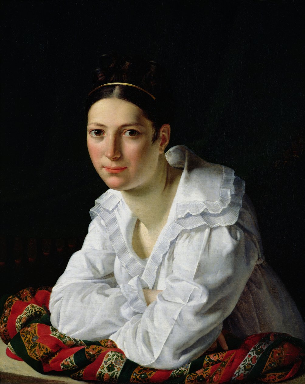 Madama Claude Marie Dubufe (1793-1837) 1818 tekijältä Claude Marie Dubufe