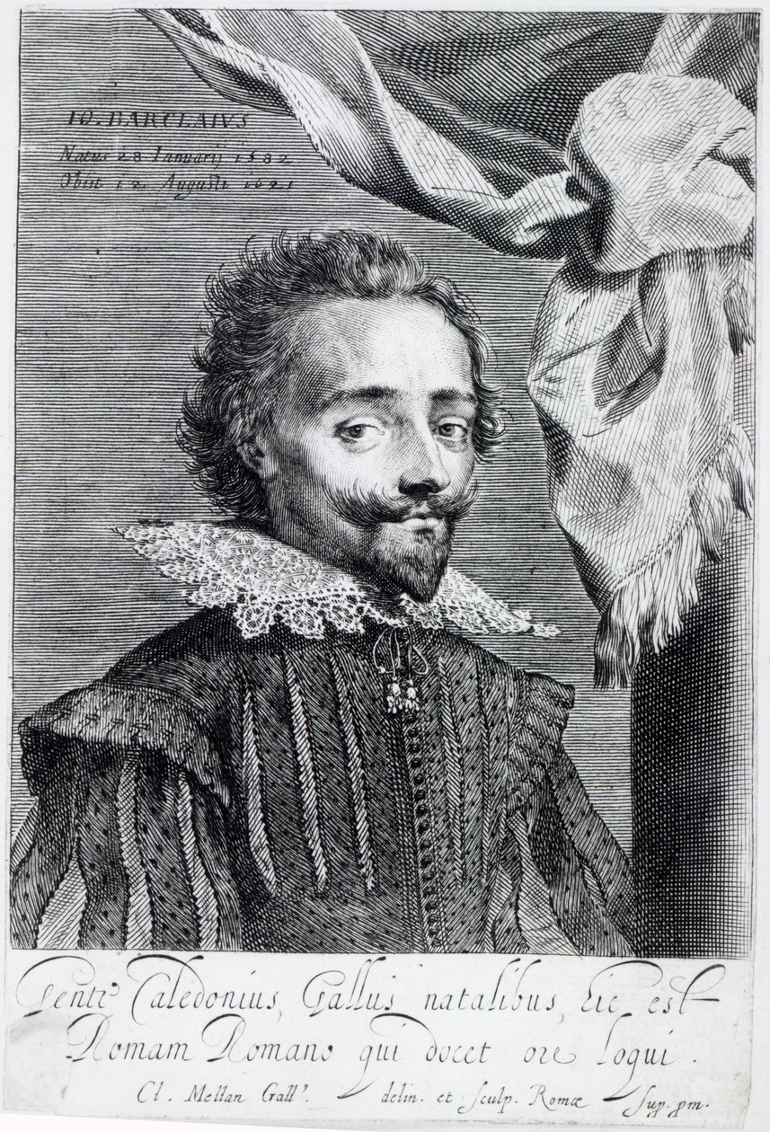 John Barclay, n. 1623 tekijältä Claude Mellan